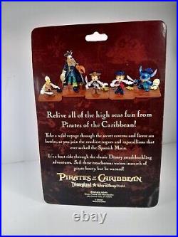 Disney Theme Parks Pirates Of The Caribbean Stitch Goofy Donald 5 Figure Set