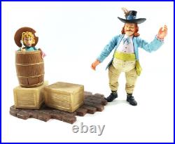 Disney Theme Parks Ride Pirates of Caribbean Action Figure Diorama 7 Figure Set Disney Theme Parks Ride Pirates of Caribbean Action Figure Diorama 7 Figure Set