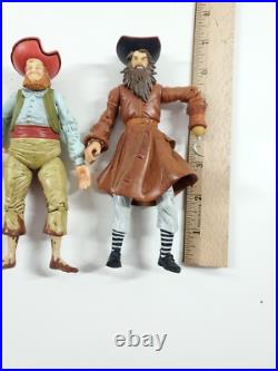 Disney Theme Parks Ride Pirates of Caribbean Action Figure Diorama 7 Figure Set Disney Theme Parks Ride Pirates of Caribbean Action Figure Diorama 7 Figure Set
