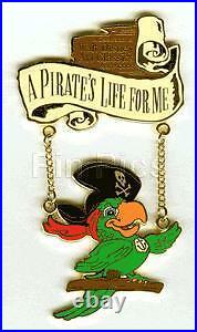 Disney WDCC Pirate of the Caribbean Parrot Dangle Pin