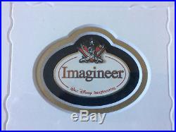 Disney WDI Imagineer Name Tag Pirates Of the Caribbean Framed Pin