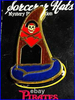 Disney WDI Pirates of the Caribbean Sorcerer Hat Mystery Chaser LE 150 Pin R01 Disney WDI Pirates of the Caribbean Sorcerer Hat Mystery Chaser LE 150 Pin R01