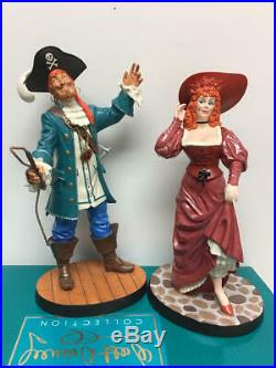 Disney Wdcc, Pirates Of Caribbean Auctioneer & Redhead We Wants The Redhead
