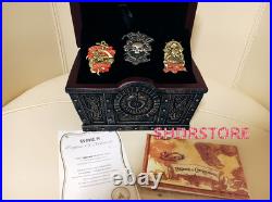 Disney pin box Pirates of the Caribbean Shanghai disneyland Limited 500