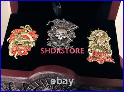 Disney pin box Pirates of the Caribbean Shanghai disneyland Limited 500