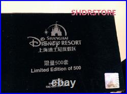 Disney pin box Pirates of the Caribbean Shanghai disneyland Limited 500
