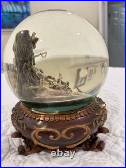 Disney's Pirates Of Caribbean Snowglobe Waterglobe Grotto ride scene music Yo Ho