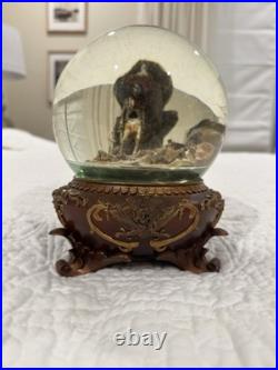 Disney's Pirates Of Caribbean Snowglobe Waterglobe Grotto ride scene music Yo Ho