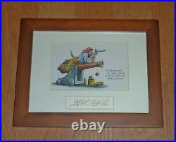 Disney's Pirates Of The Caribbean With Marc Davis Signature And Custom Framing