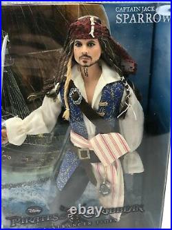 Disney's Pirates of the Caribbean Jack Sparrow Barbie Collector Pink Label Doll