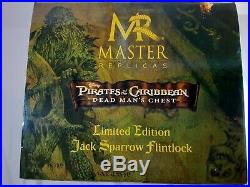 Disney's Pirates of the Caribbean Jack Sparrow Flintlock Master Replicas Limited