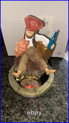 Disney's Pirates of the Caribbean Limited Edition Watch and Figure Signed w Box
