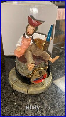Disney's Pirates of the Caribbean Limited Edition Watch and Figure Signed w Box