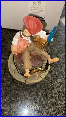Disney's Pirates of the Caribbean Limited Edition Watch and Figure Signed w Box
