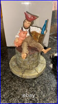 Disney's Pirates of the Caribbean Limited Edition Watch and Figure Signed w Box