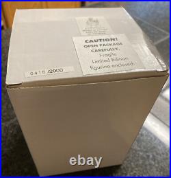 Disney's Pirates of the Caribbean Limited Edition Watch and Figure Signed w Box