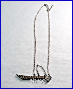 Disney's Pirates of the Caribbean Necklace Sword & Sheath Hot Topic Johnny Depp