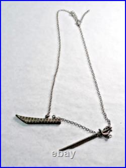 Disney's Pirates of the Caribbean Necklace Sword & Sheath Hot Topic Johnny Depp