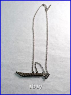 Disney's Pirates of the Caribbean Necklace Sword & Sheath Hot Topic Johnny Depp