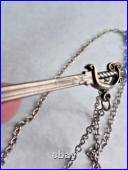 Disney's Pirates of the Caribbean Necklace Sword & Sheath Hot Topic Johnny Depp