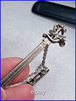 Disney's Pirates of the Caribbean Necklace Sword & Sheath Hot Topic Johnny Depp