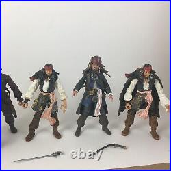 Disney's Pirates of the Caribbean POTC Action Figures Lot Jakks Pacific & Zizzle