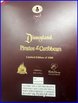 Disneyland 50th anniversary Pirates of the Carribean plaque Limited Of 1000 Disneyland 50th anniversary Pirates of the Carribean plaque Limited Of 1000