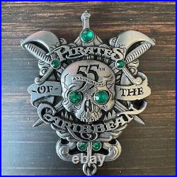 Disneyland Club 33 55th Anniversary Pin Pirates of The Caribbean Limited Edition