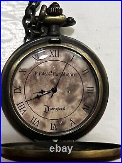 Disneyland PIRATES of the CARIBBEAN POCKET WATCH Cast Exclusive LE 500 See Pics