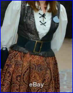 Disneyland Paris Pirates Of The Caribbean Ride Treasure Prop & Cast Member Vest