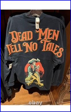Disneyland Parks PIRATES OF THE CARIBBEAN Spirit Jersey Medium Disneyland Parks PIRATES OF THE CARIBBEAN Spirit Jersey Medium