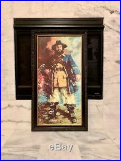 Disneyland Pirates Of The Caribbean 1967 Blackbeards Ghost Giclee POTC Ride Prop