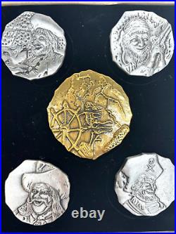 Disneyland Pirates of The Caribbean Doubloons 33 year Anniversary LE500 May 2000