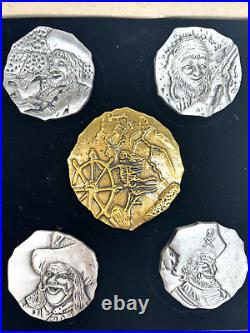 Disneyland Pirates of The Caribbean Doubloons 33 year Anniversary LE500 May 2000