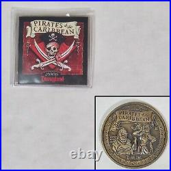 Disneyland Pirates of the Caribbean Challenge Coin Redhead Disney Parks 2006