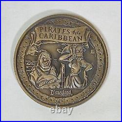 Disneyland Pirates of the Caribbean Challenge Coin Redhead Disney Parks 2006