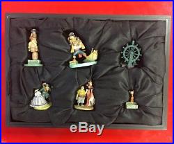 Disneyland Pirates of the Caribbean Pewter Miniatures Set