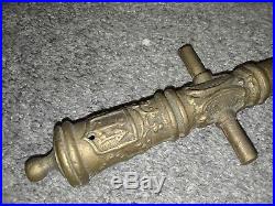 Disneyland Vintage Pirates Of The Caribbean Ride Prop Small Cannon Accent Piece