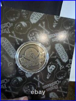 Disneyland's Pirates of the Caribbean 50s anniversary special coin
