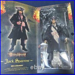 Enterbay Jack Sparrow Pirates of the Caribbean on Stranger Tides Figure 1/6 USED