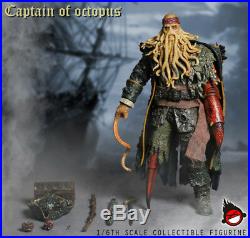 FIGURE TOYS XD TOYS XD001 1/6 The Octopus captain Davy Jones Boy Birthday Gift