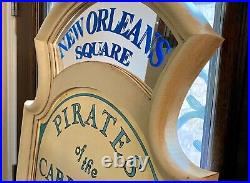FULL SIZE Pirates of the Caribbean Attraction Sign Prop Disneyland Walt Disney FULL SIZE Pirates of the Caribbean Attraction Sign Prop Disneyland Walt Disney