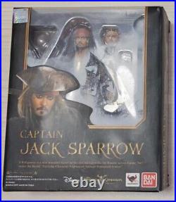 Figure S. H. Figuarts Captain Jack Sparrow Pirates of the Caribbean Dead Bandai