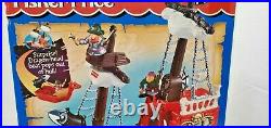 Fisher Price Great Adventures Pirate Ship NEW 1997 Dragon-Head Boat Pirate