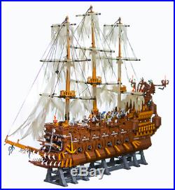 Flying Netherlands Dutchman ship Pirates of the Caribbean Building Blocks toy
