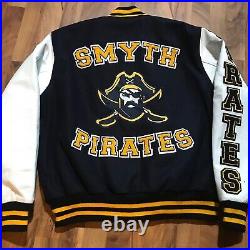Fully Customized Wool Lettermen Pirate of Caribbean Jacket Varsity jacket custom