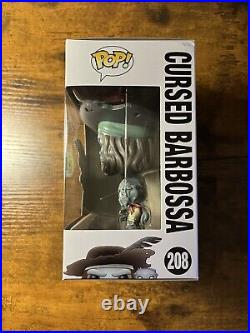 Funko Pop! 2016 SDCC Pirates Of The Caribbean Cursed Barbossa #208 Vinyl Figure