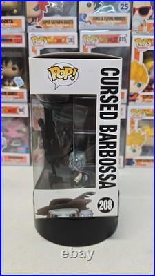 Funko Pop Cursed Barbossa Pirates Of The Caribbean Official Sdcc Exclusive #208
