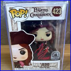 Funko Pop! Disney Parks Exclusive Pirates Of The Caribbean Redd #423 Signed