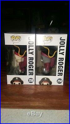 Funko Pop Disney Pirates Of The Caribbean Jolly Roger SDCC & Parks Exclusive set
